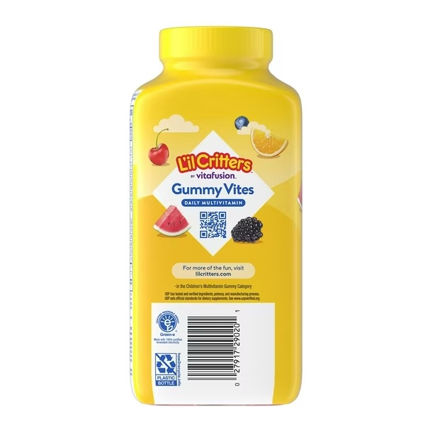 Lil Critters Gummy Vites Complete Multivitamin 300 Gummies For Kids Aged 2 Years and Above. (New Look) Exp 11-2026 - Image 3