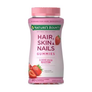 Nature's Bounty Strawberry Gummies 80 Gummies Exp 07-2026