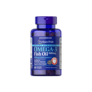 Puritan’s Pride Omega-3 Fish Oil 1000 mg Plus Bone Support Exp Aug 2027