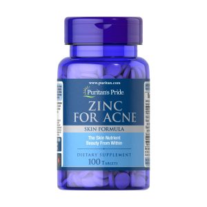 Puritan's Pride Zinc Skin Formula Exp Aug 2027