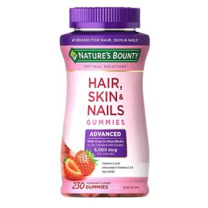 Nature's Bounty Hair, Skin and Nails Advanced, 230 Gummies Exp 05-2026