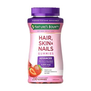 Nature's Bounty Hair, Skin and Nails Advanced, 230 Gummies Exp 05-2026