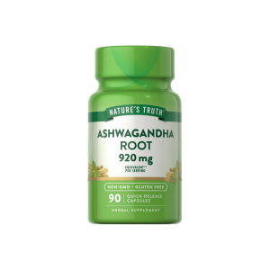 Natures Truth Ashwagandha Capsules | 920 mg | 90 Count | For Men and Women | by Nature's Truth Exp 09-2027