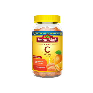 Nature Made Vitamin C 250 mg Per Serving Gummies, Dietary Supplement, 120 Count Exp 05-2026