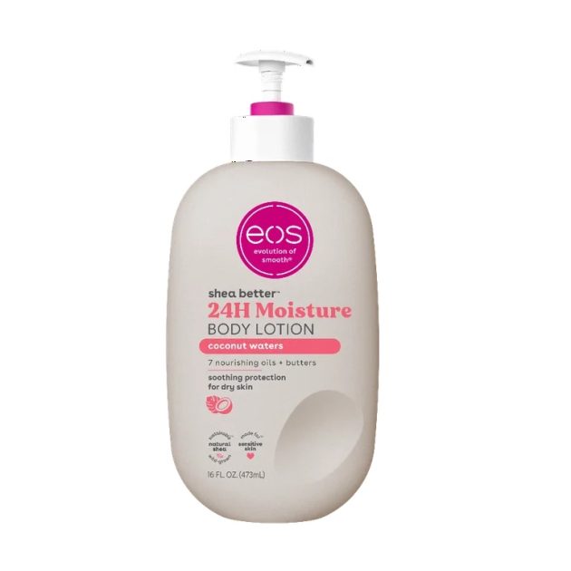 EOS Shea Better Body Lotion - Coconut Waters, Made for Dryness, 16 fl oz.
