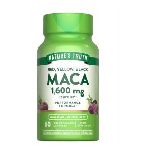 Nature's Truth Maca Root 1600 mg, 60 Capsules Exp 07-2027