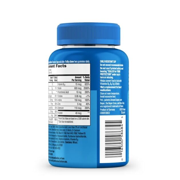 One A Day Mens Multivitamins Gummies with B Vitamins, Physical Energy & Immune Health Support 80 Count - Image 2