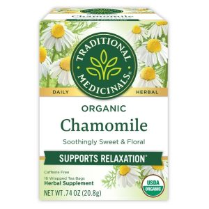 Traditional Medicinal Chamomile, Herbal Tea Bags, 16 Count Exp 05-2028