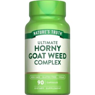 Nature's Truth Horny Goat Weed Complex For Men 90 Capsules.