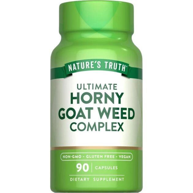 Nature's Truth Horny Goat Weed Complex For Men 90 Capsules.