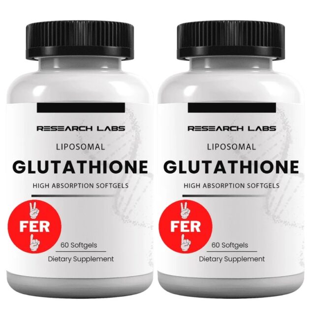 Research Labs Liposomal Glutathione Supplement 60 Softgels
