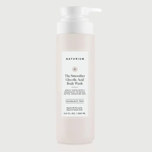 Naturium The Smoother Glycolic Acid Exfoliating Body Wash.