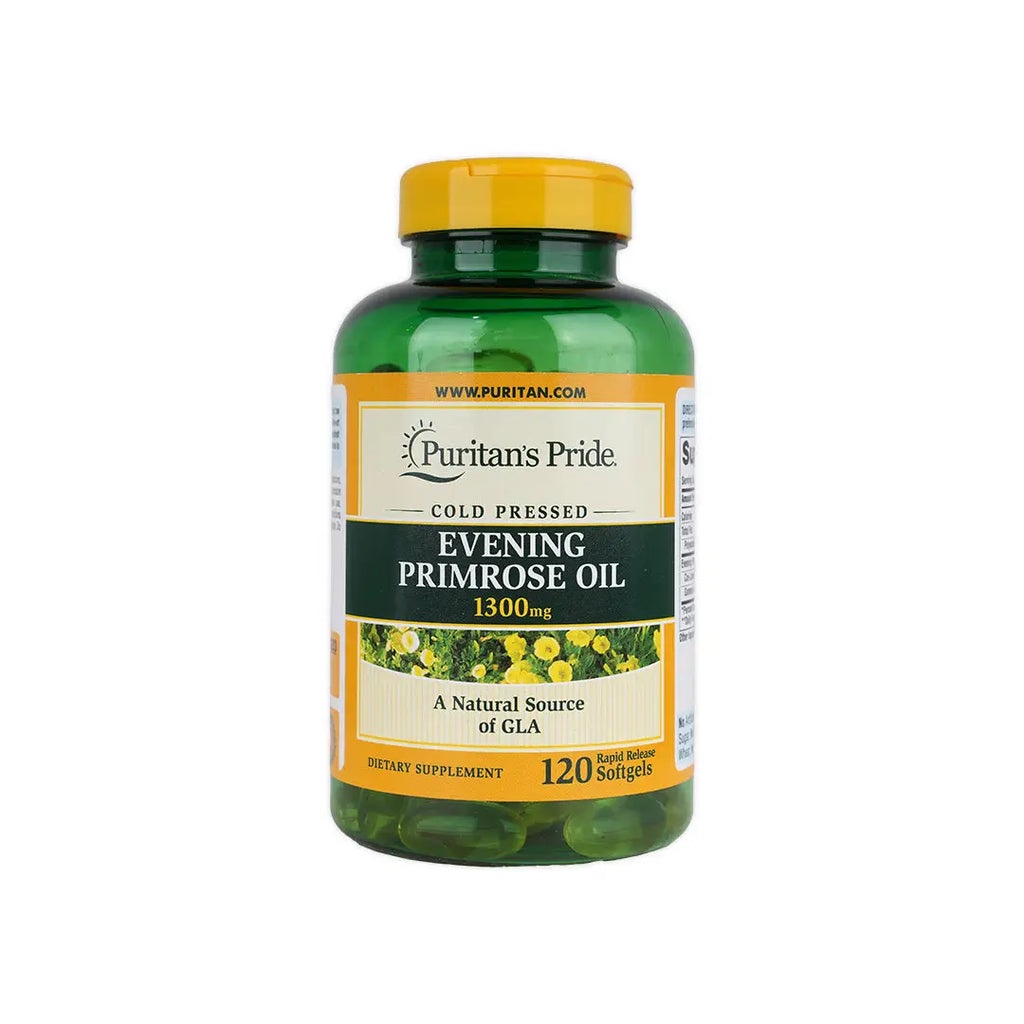 Puritans Pride Evening Primrose Oil 1300mg with GLA Exp 10-2029 - Image 2