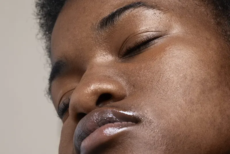 Close-up of skin